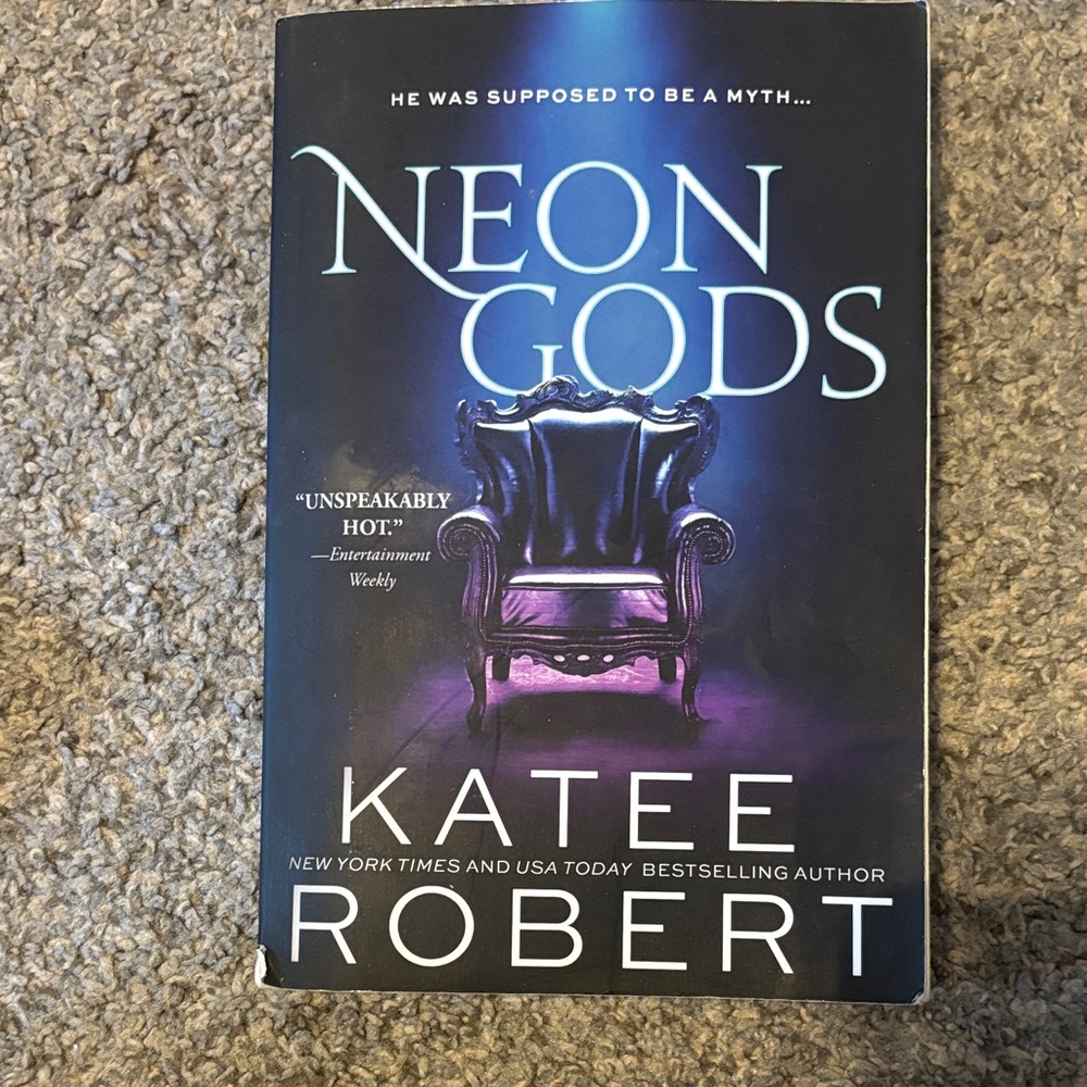 Neon Gods by - Black and Purple Cover